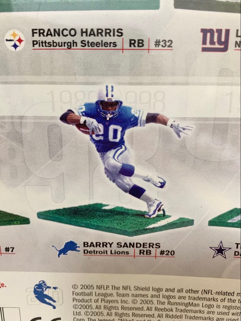 Mcfarlane マクファーレン NFLフィギュア バリー・サンダース