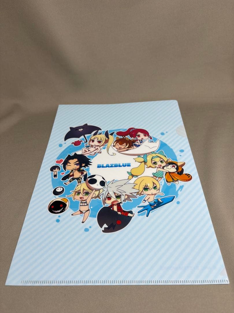 BLAZBLUE ぶるらじ　クリアファイル