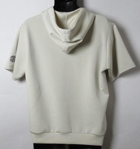 新品 アンパスィ ゴルフ スウェット 半袖プルオーバー フーディー/L
