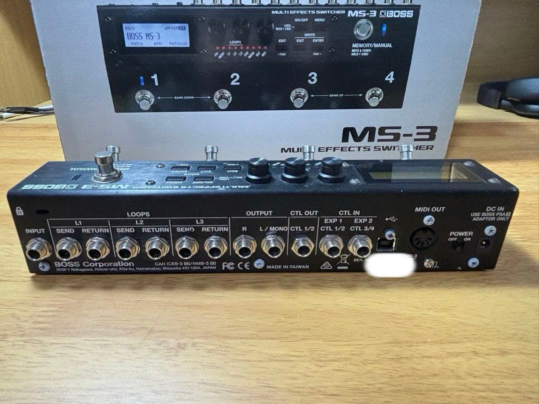 BOSS MS-3 マルチエフェクトスイッチャー