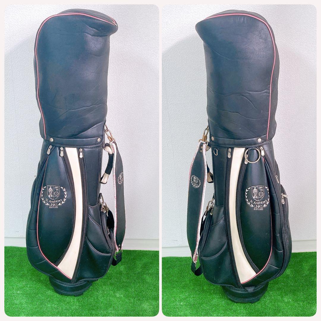 St Andrews LINKS キャディバッグ レディース ゴルフ 6口 特価