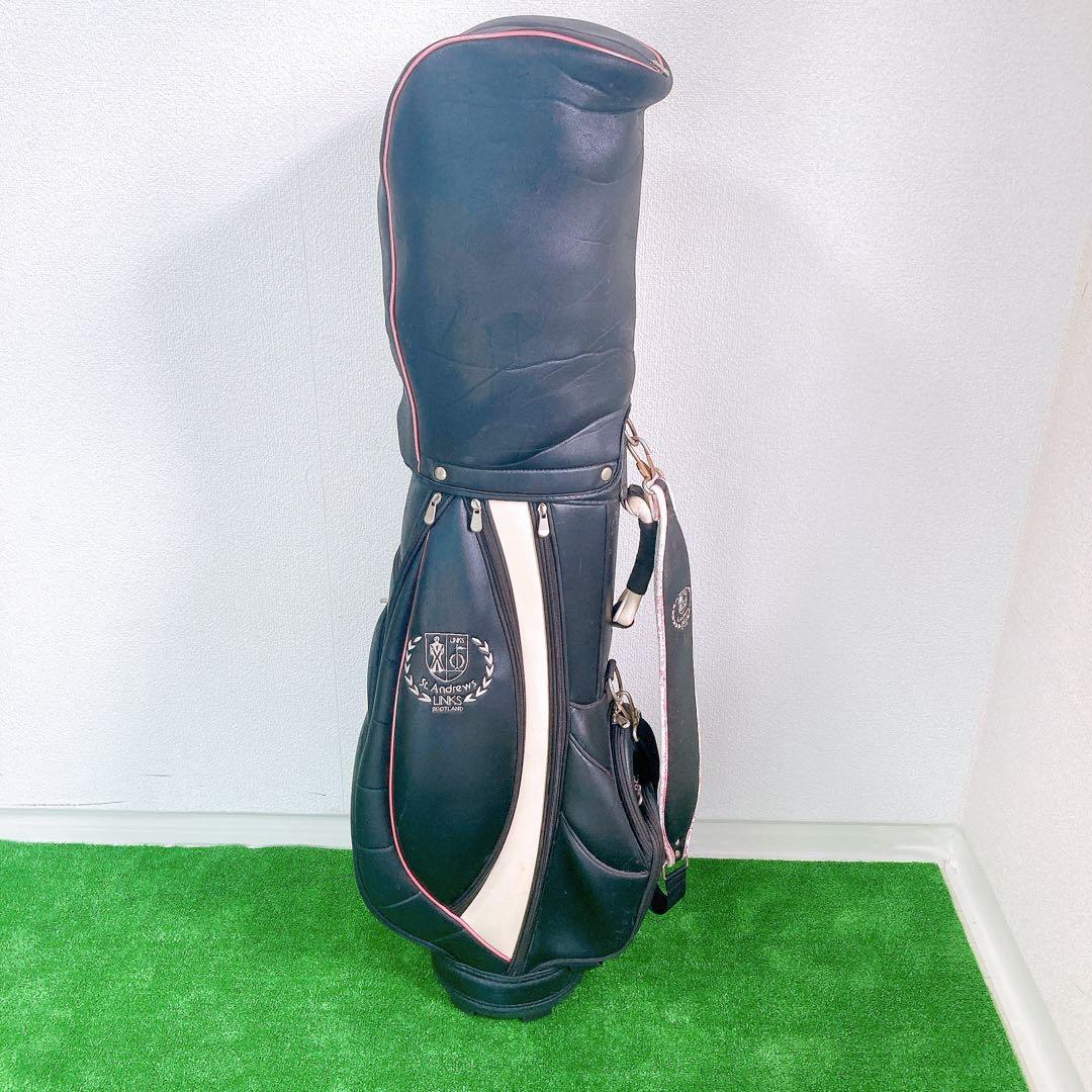 St Andrews LINKS キャディバッグ レディース ゴルフ 6口 特価