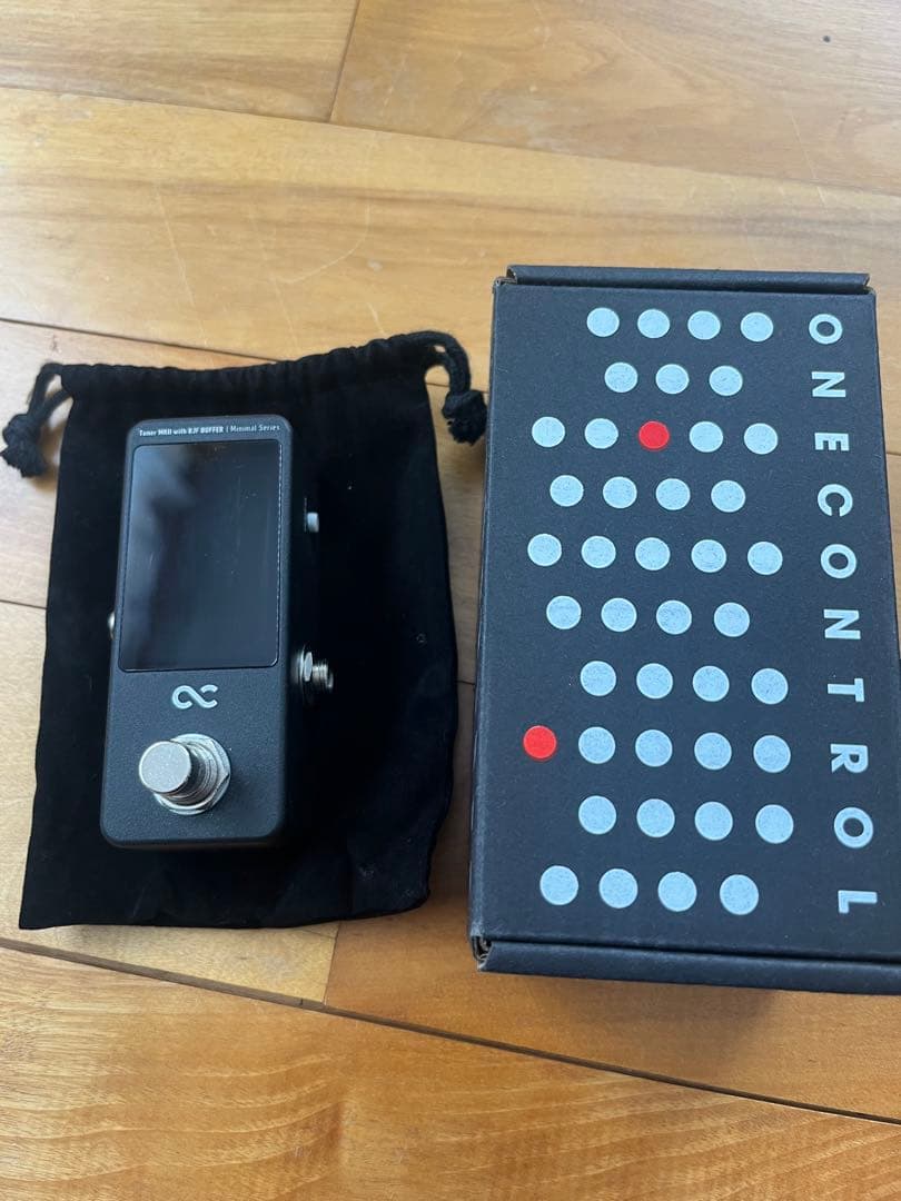 One Control Tuner with BJF BUFFER エフェクター
