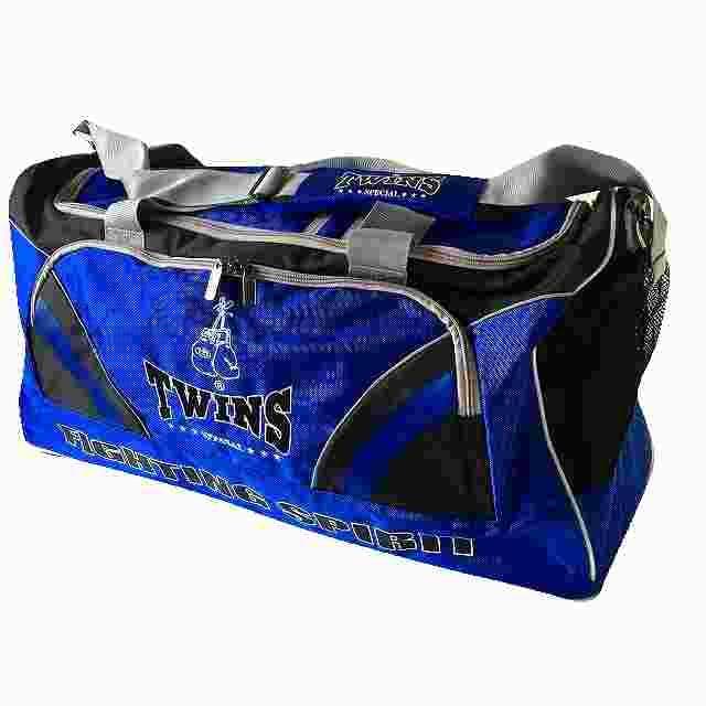 新品 正規 TWINS 大型ジムバッグ 青 /本格/ボクシング/ムエタイ/通販