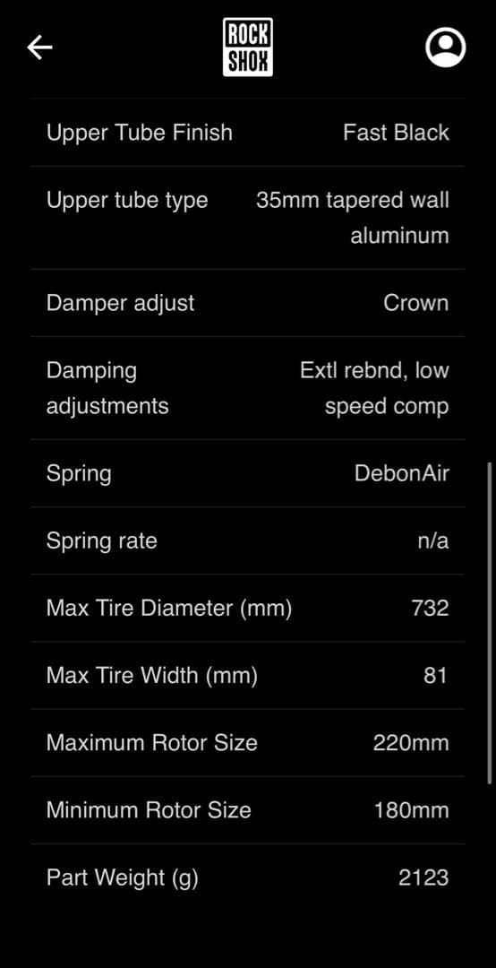 パーツ Rock shox yari rc 27.5