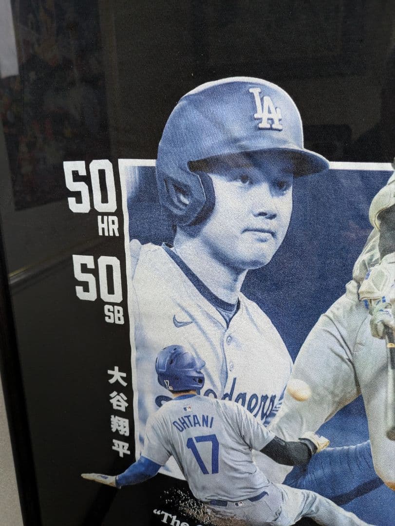 【限定品】大谷翔平選手、50/50、Tシャツ、Sサイズ、F anatics社