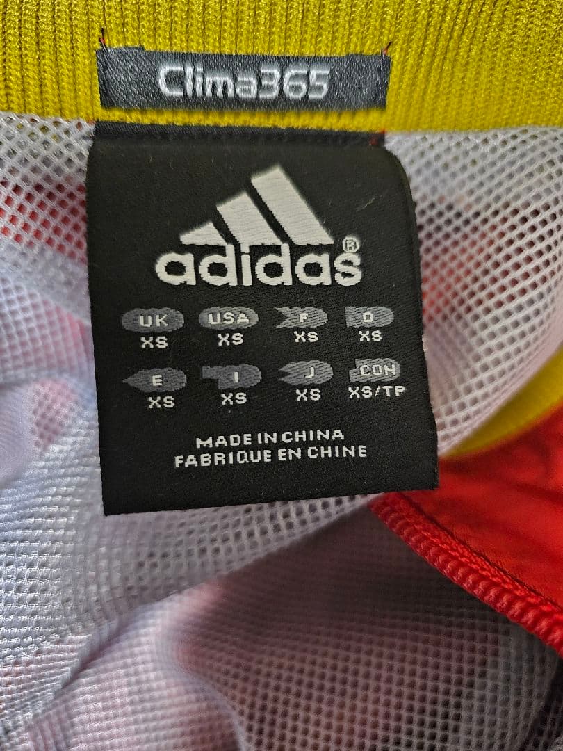adidas ジャージ上下セット トラックジャケット メッシュ ナイロン