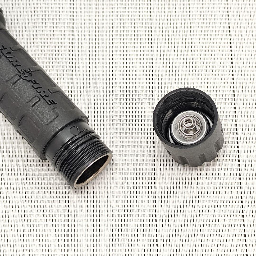 SUREFIRE G2 BK アンチロールヘッド＋Nextorch 白発光テール
