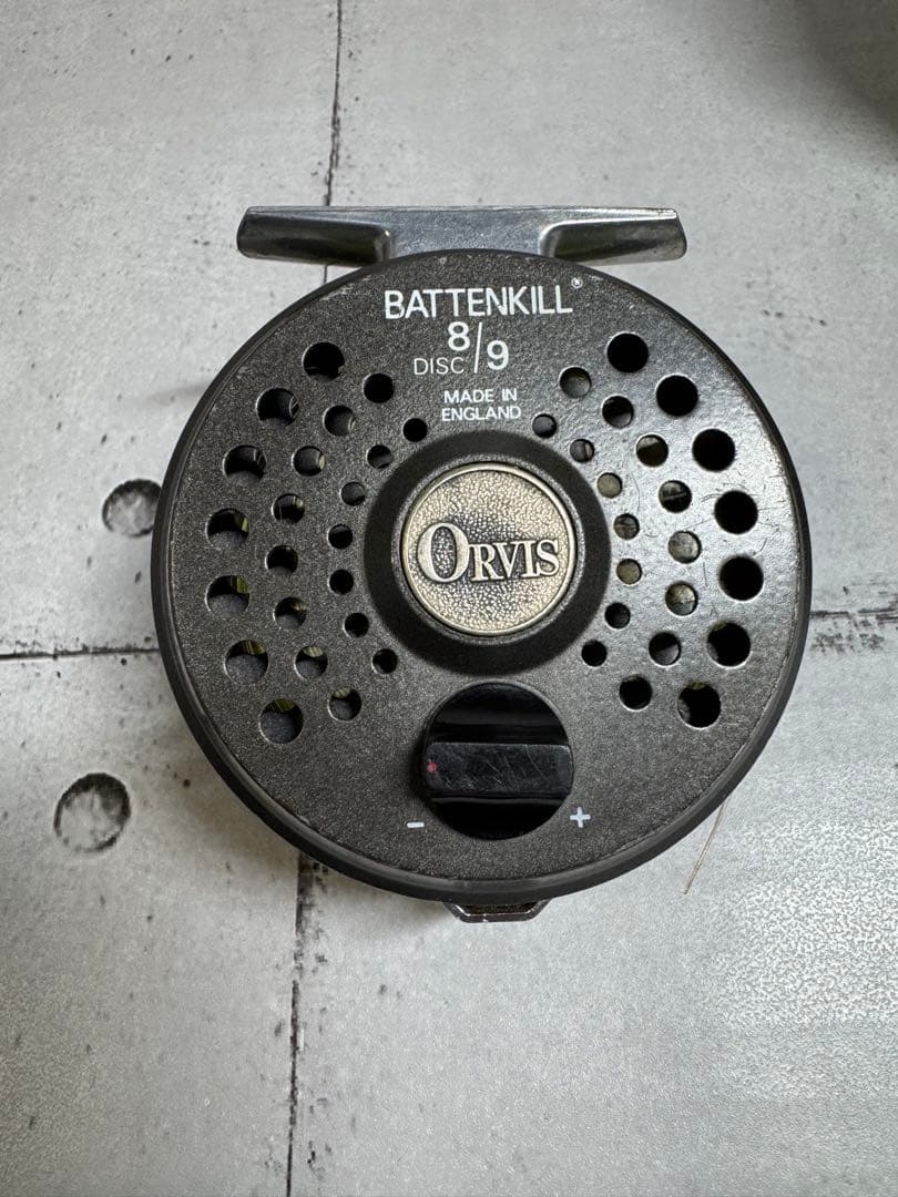 Orvis BATTENKILL 7/8 フライリール ケース付き