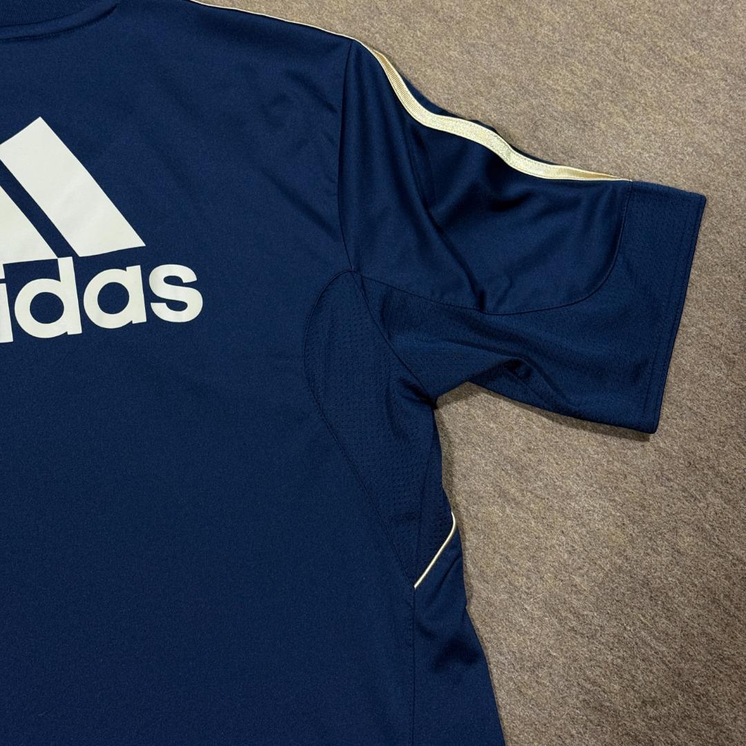 Chelsea adidas ネイビーシャツ サッカーユニフォーム ビンテージ