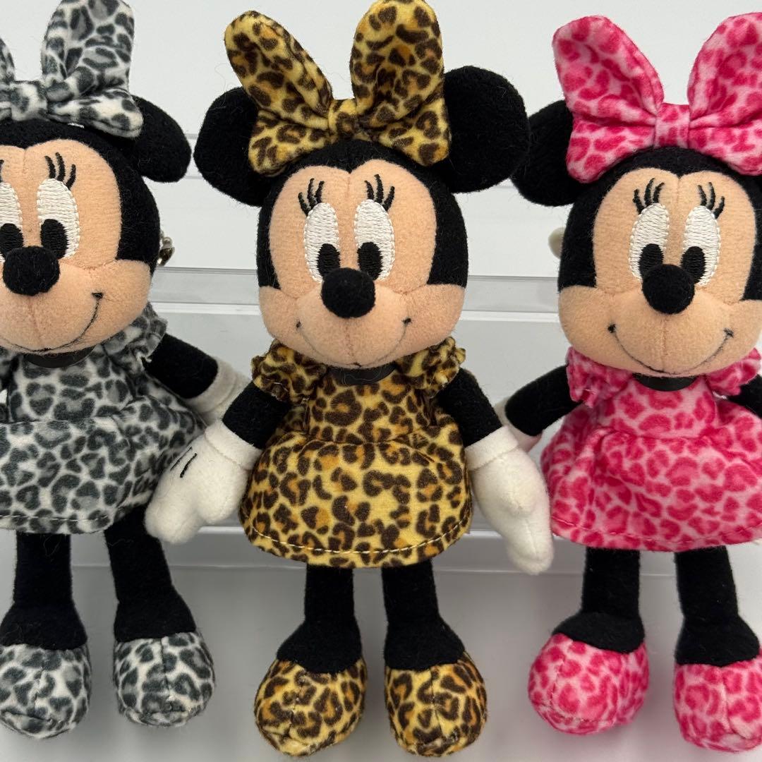 ✨希少✨当時物✨ レオパード ミニー マスコット ぬいぐるみバッジ