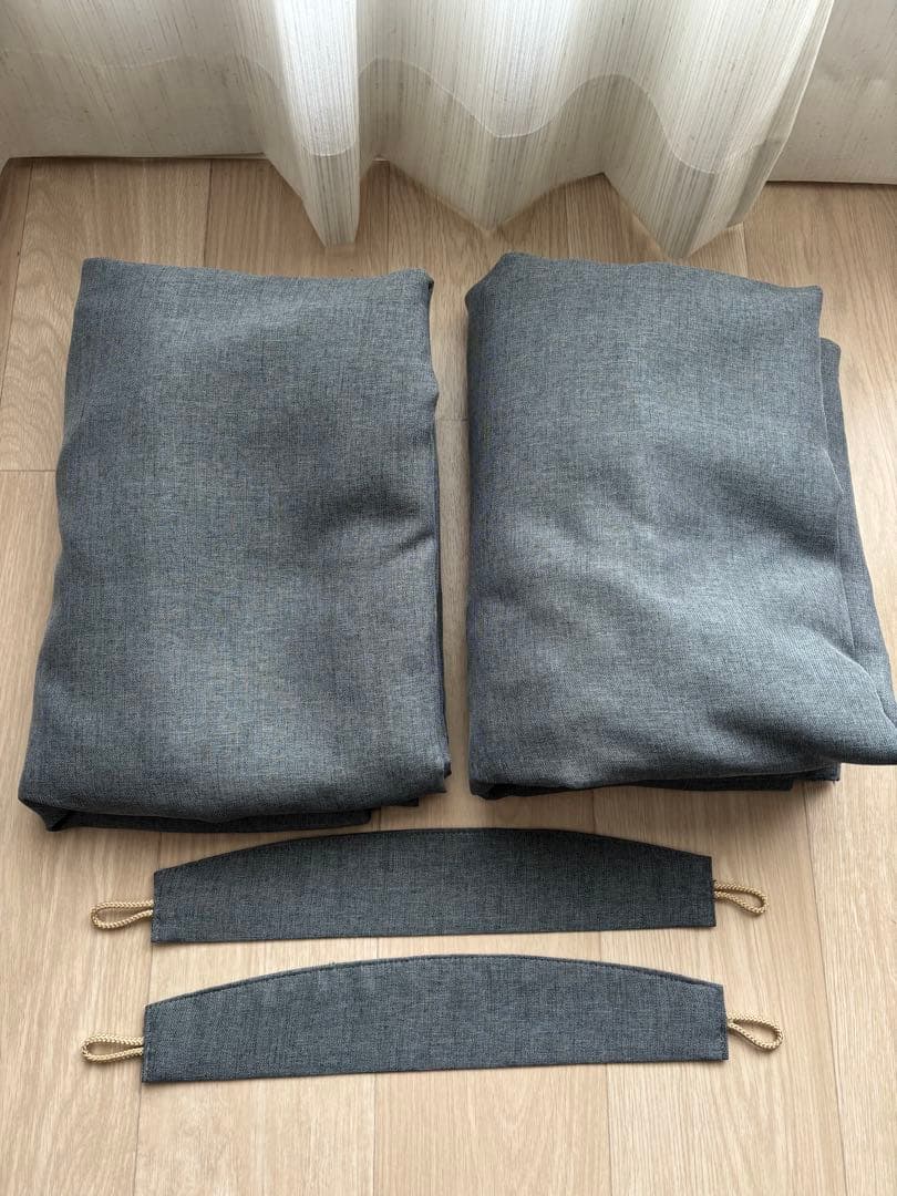 unicoオーダーカーテンRYTAS・レースカーテンSCLINE LACEセット