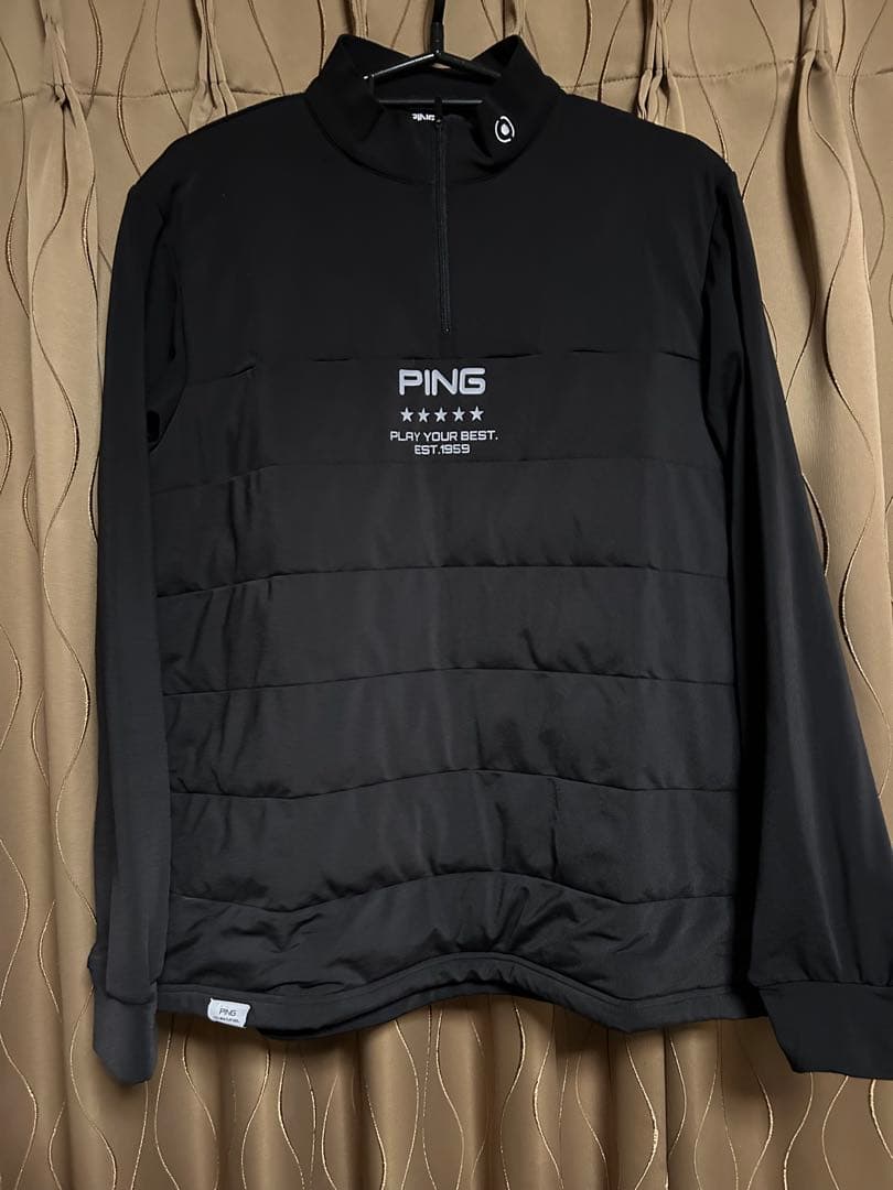 ✴︎✴︎新品未使用✴︎✴︎ 定価14,300円　PING ブラック 長袖