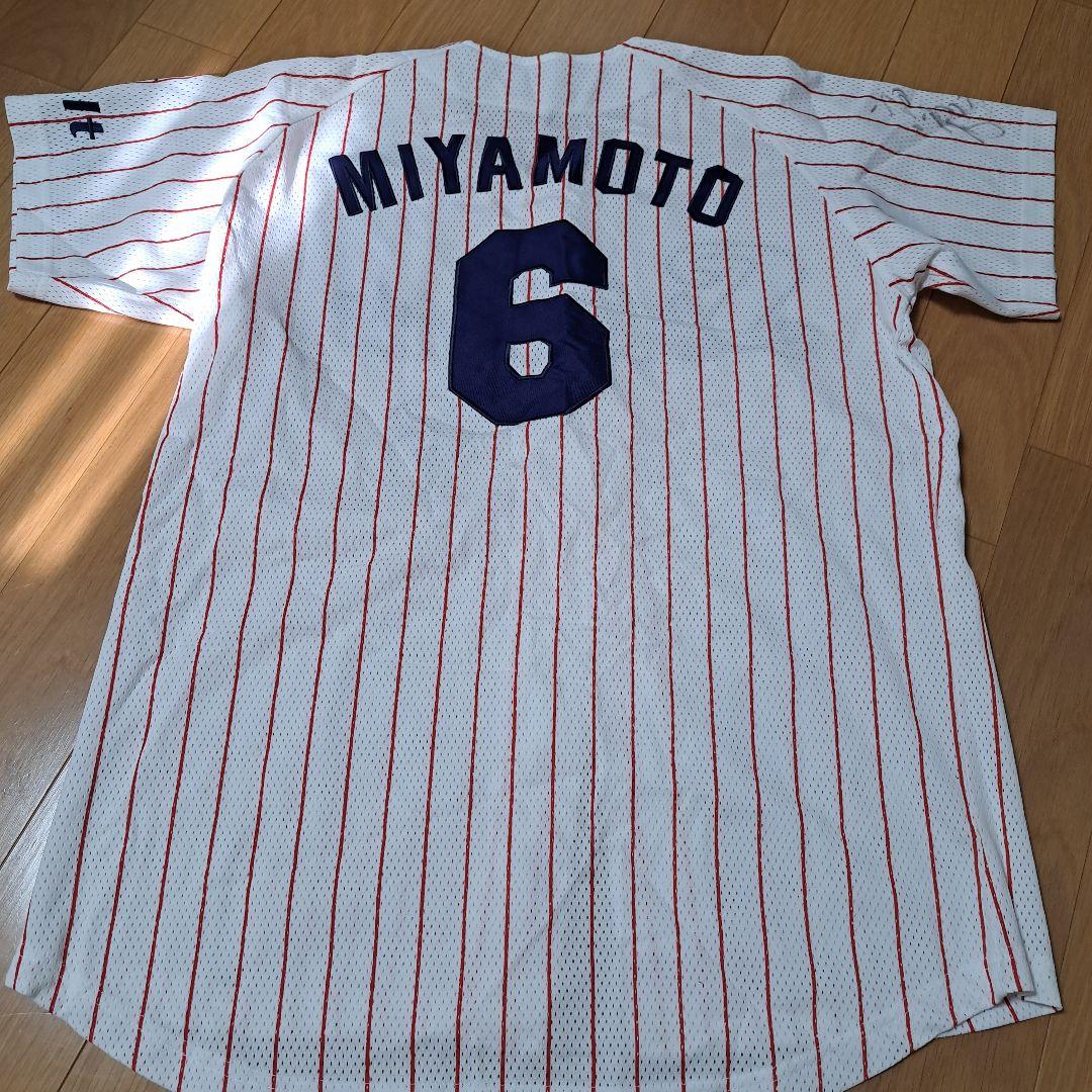 東京ヤクルトスワローズ #6 宮本慎也 ユニフォーム　フリーサイズ