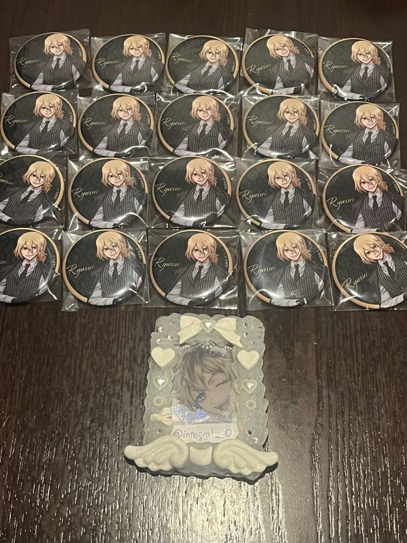 Dr.STONE ジャンプフェスタ ブラックスーツ 龍水 缶バッジ まとめ売り