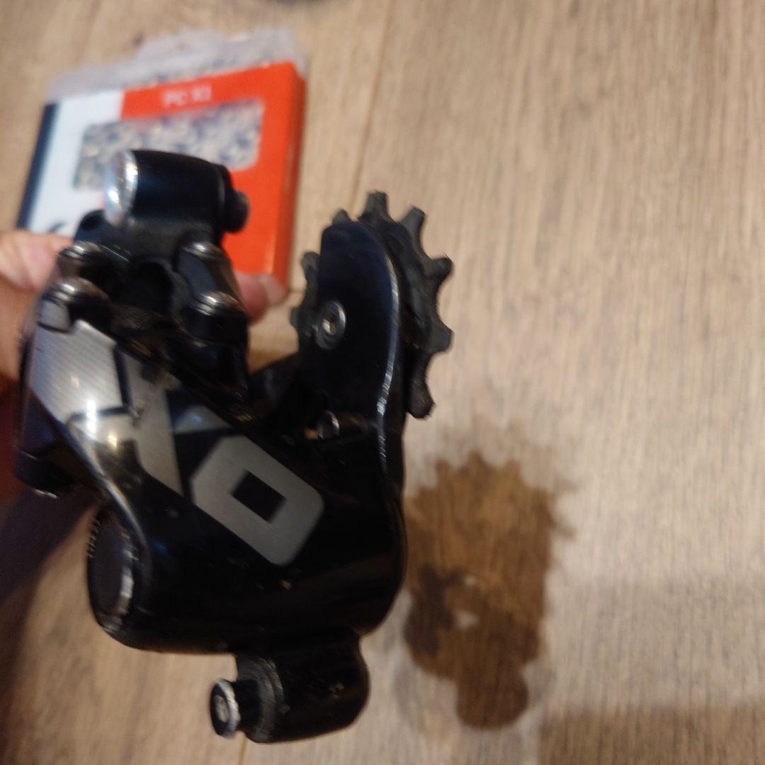 sram 11s xo1ディレイラー　シフター　チェーンset