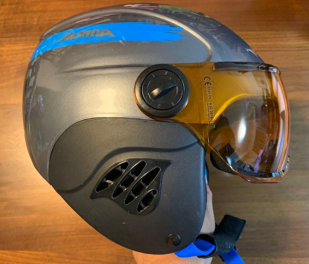 ALPINA CARAT VISOR フルフェイスヘルメット　54-58cm