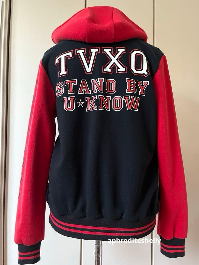 東方神起 ユノ ユンホ STAND BY UKNOW スタジャン パーカー S
