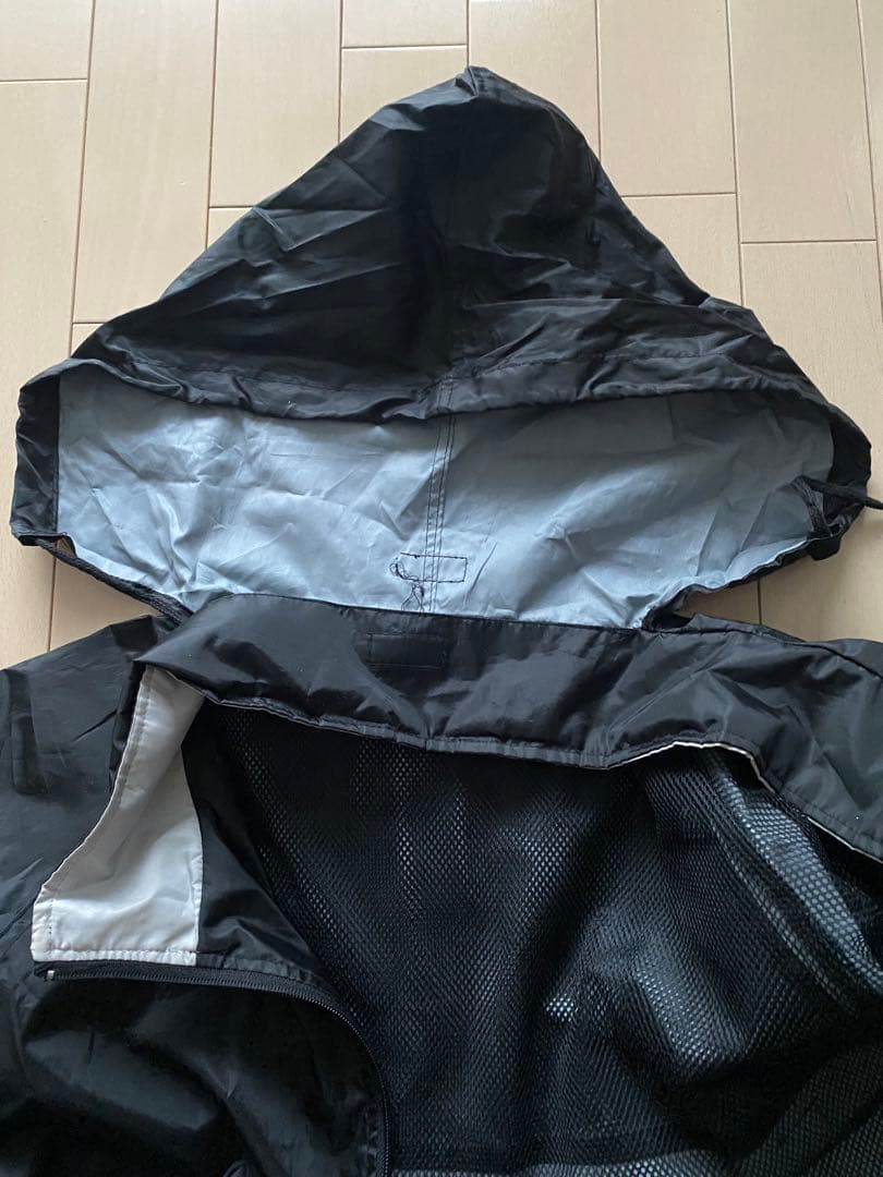 Munsingwear マンシング ブラック ナイロン ジャンパー