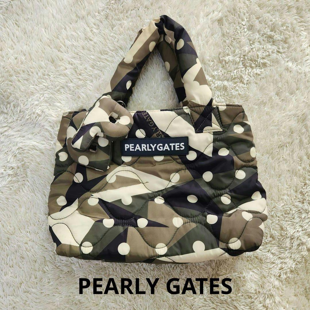 【PEARLY GATES】パーリーゲイツ｜ドットカモ｜中綿｜ゴルフカートバッグ