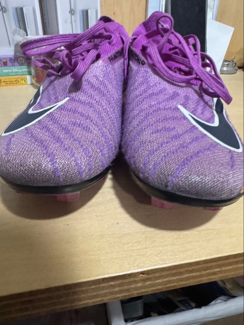Nike Phantom サッカーシューズ 紫 収納袋付き