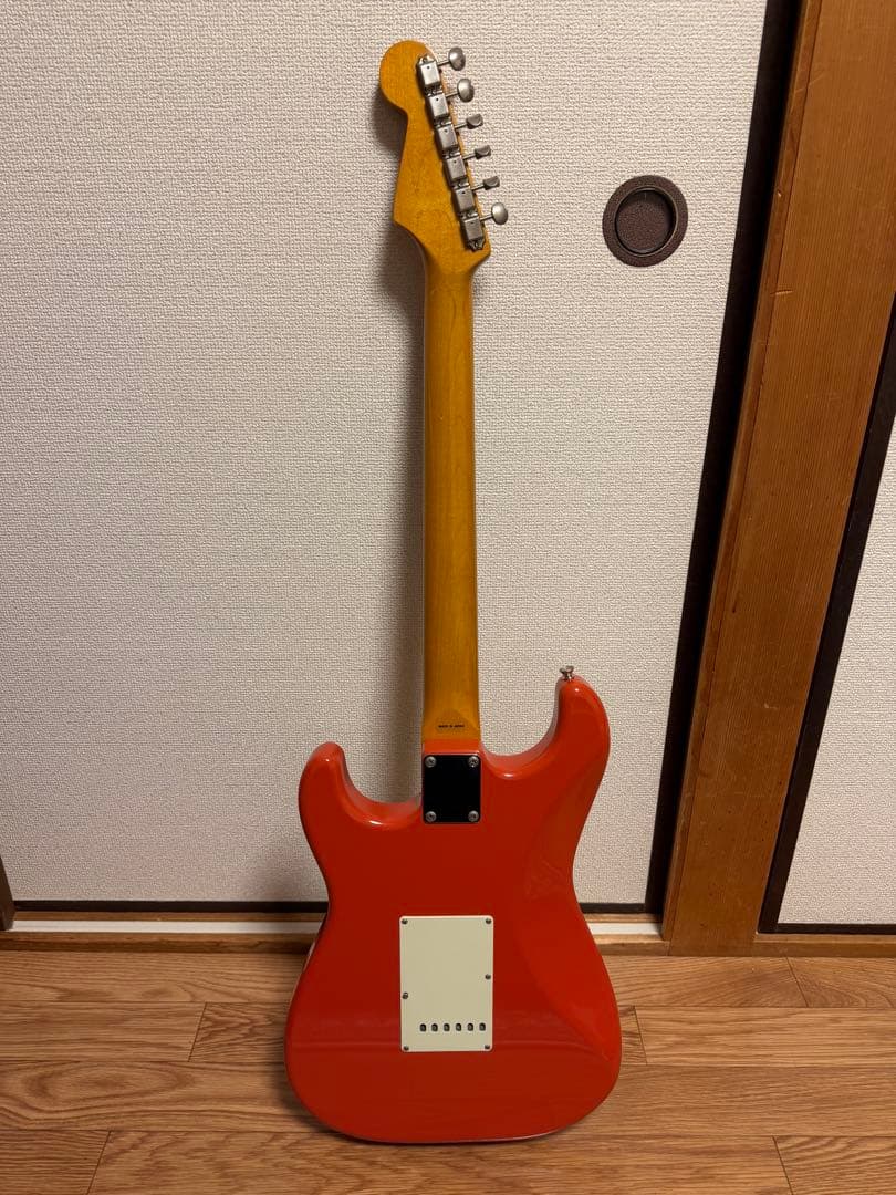 FenderJapan　ST62-TX フィエスタレッド ストラトキャスター