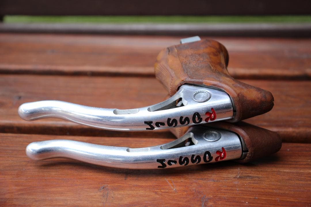 【希少】NOS ROSSIN刻印 Campagnolo BRAKE LEVER②