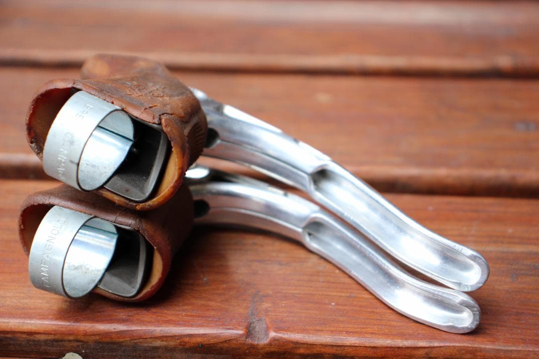 【希少】NOS ROSSIN刻印 Campagnolo BRAKE LEVER②