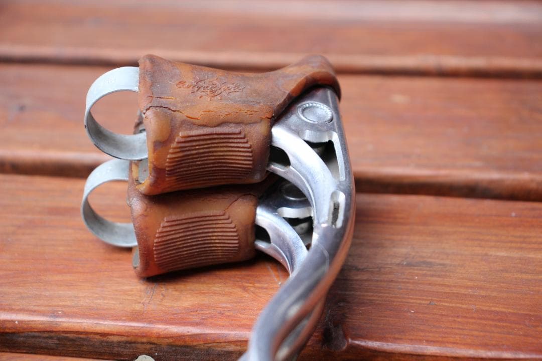 【希少】NOS ROSSIN刻印 Campagnolo BRAKE LEVER②