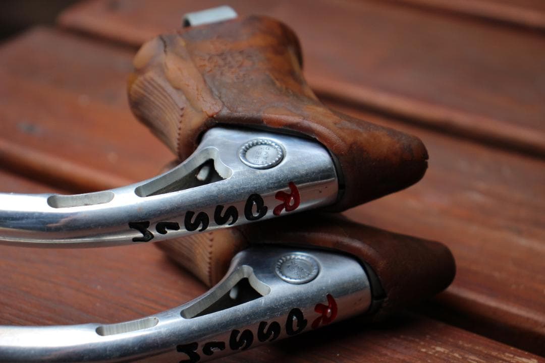 【希少】NOS ROSSIN刻印 Campagnolo BRAKE LEVER②