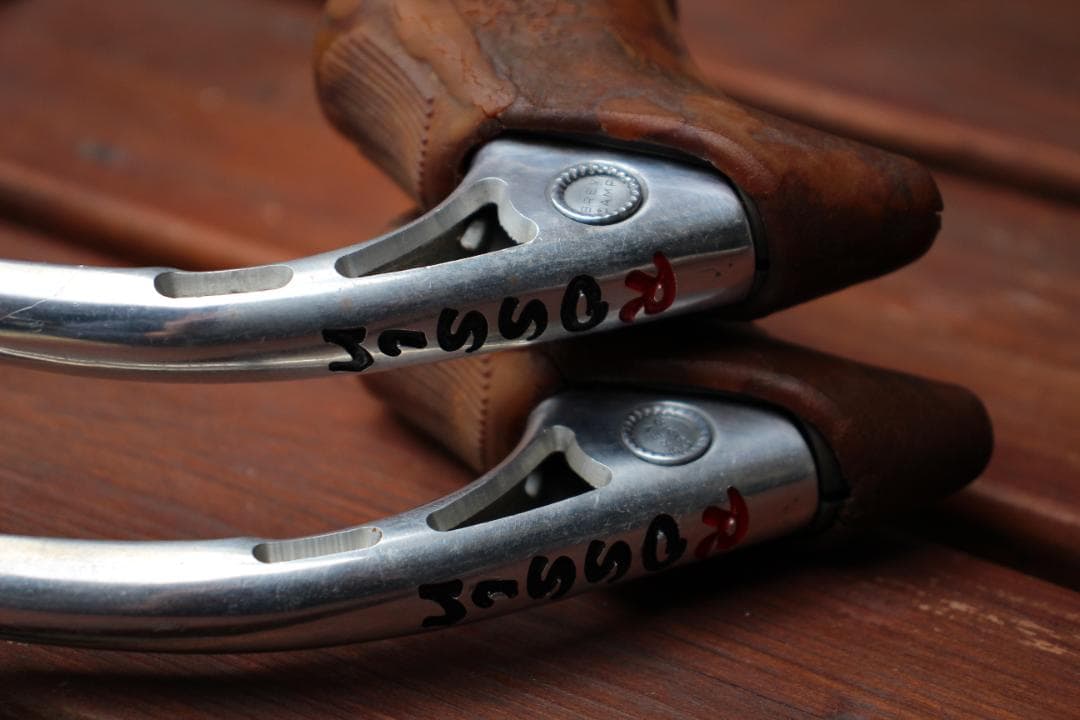 【希少】NOS ROSSIN刻印 Campagnolo BRAKE LEVER②