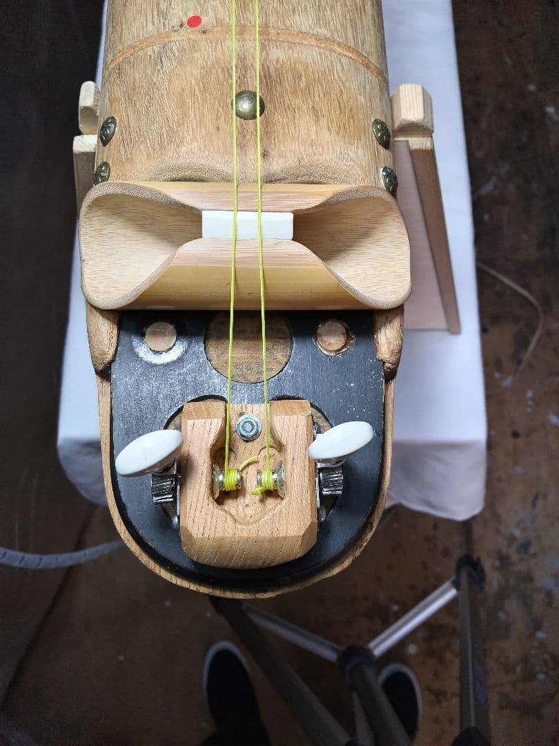八雲琴・ 二弦琴 補修 改造品