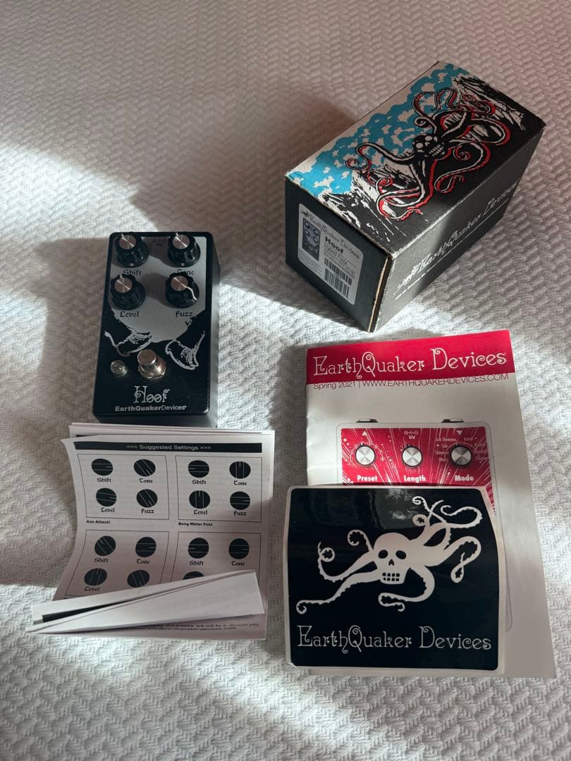 ギター EarthQuaker Devices Hoof FUZZ
