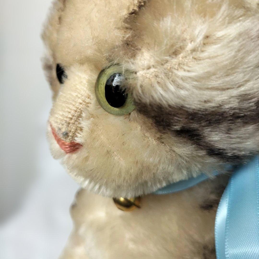 ビンテージ　シュタイフ　Susi　キャット　猫　高さ２０cm 大きめ
