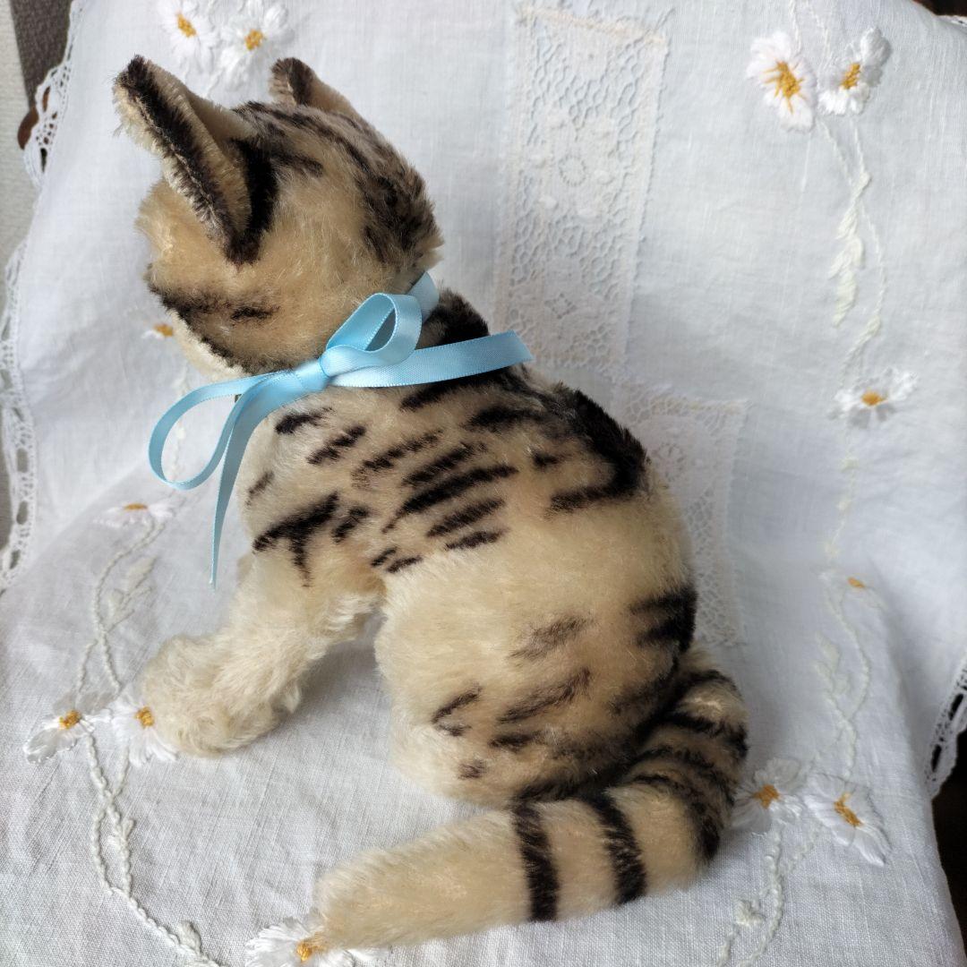 ビンテージ　シュタイフ　Susi　キャット　猫　高さ２０cm 大きめ