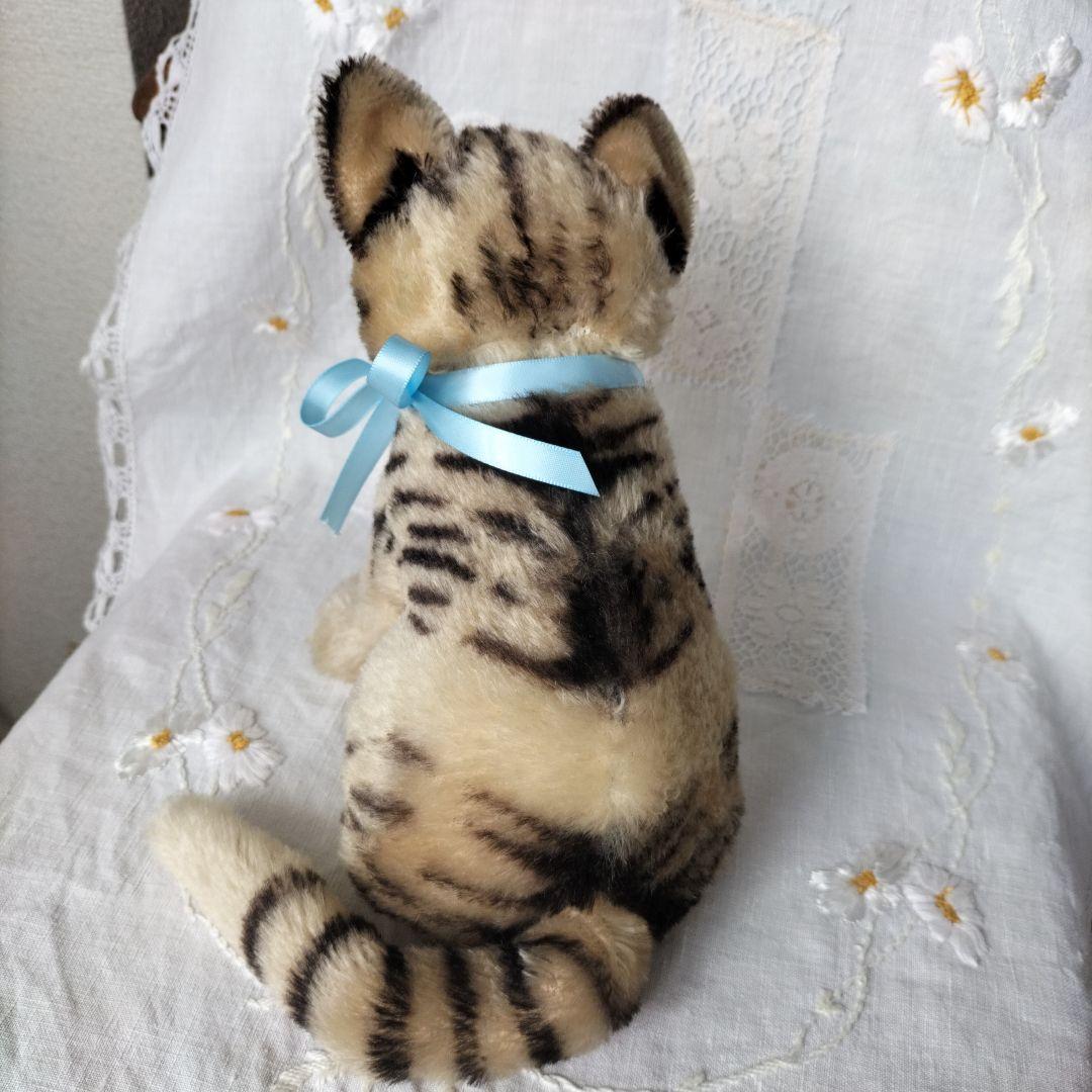ビンテージ　シュタイフ　Susi　キャット　猫　高さ２０cm 大きめ