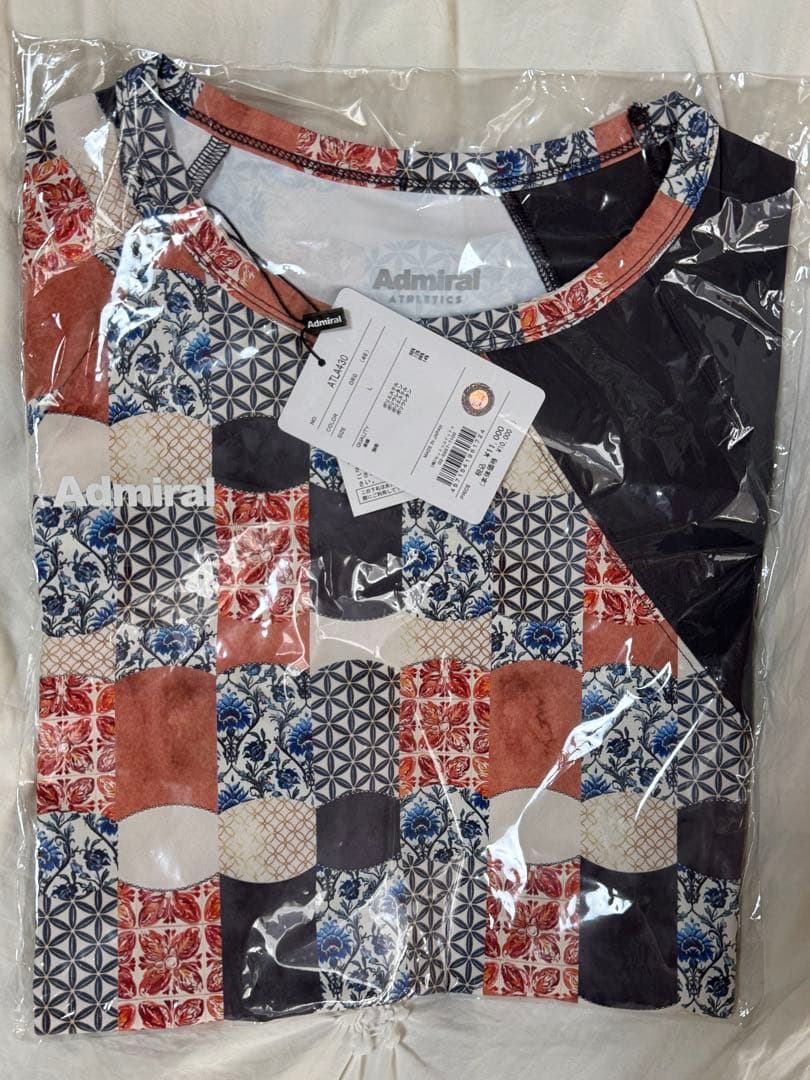Admiral Tシャツ ホワイト＆マルチカラーセット