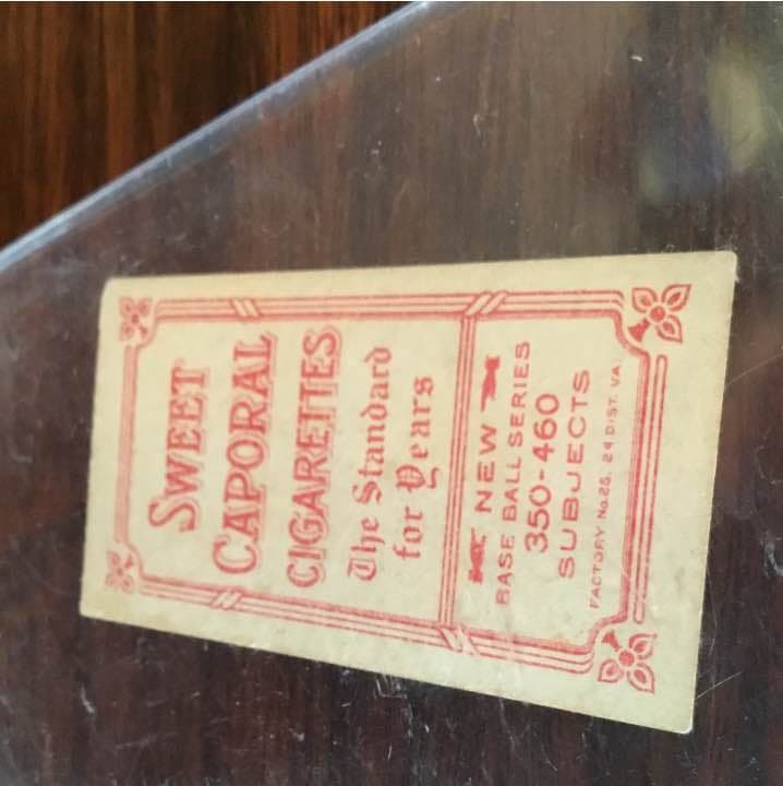 1908年~1910年 OLD baseball Card