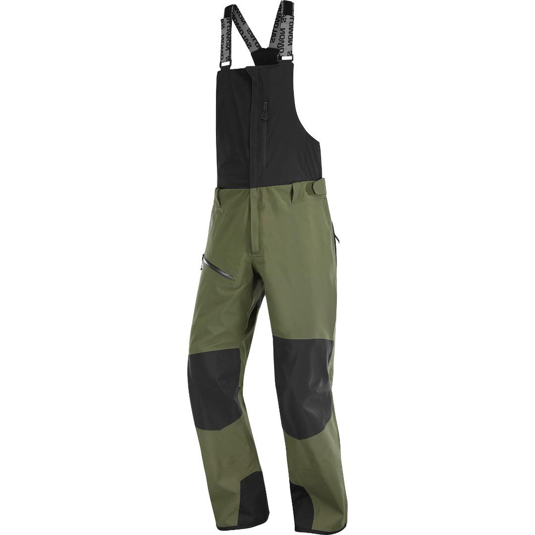 サロモン メンズ シェルビブパンツ S MOON PATROL GORETEX
