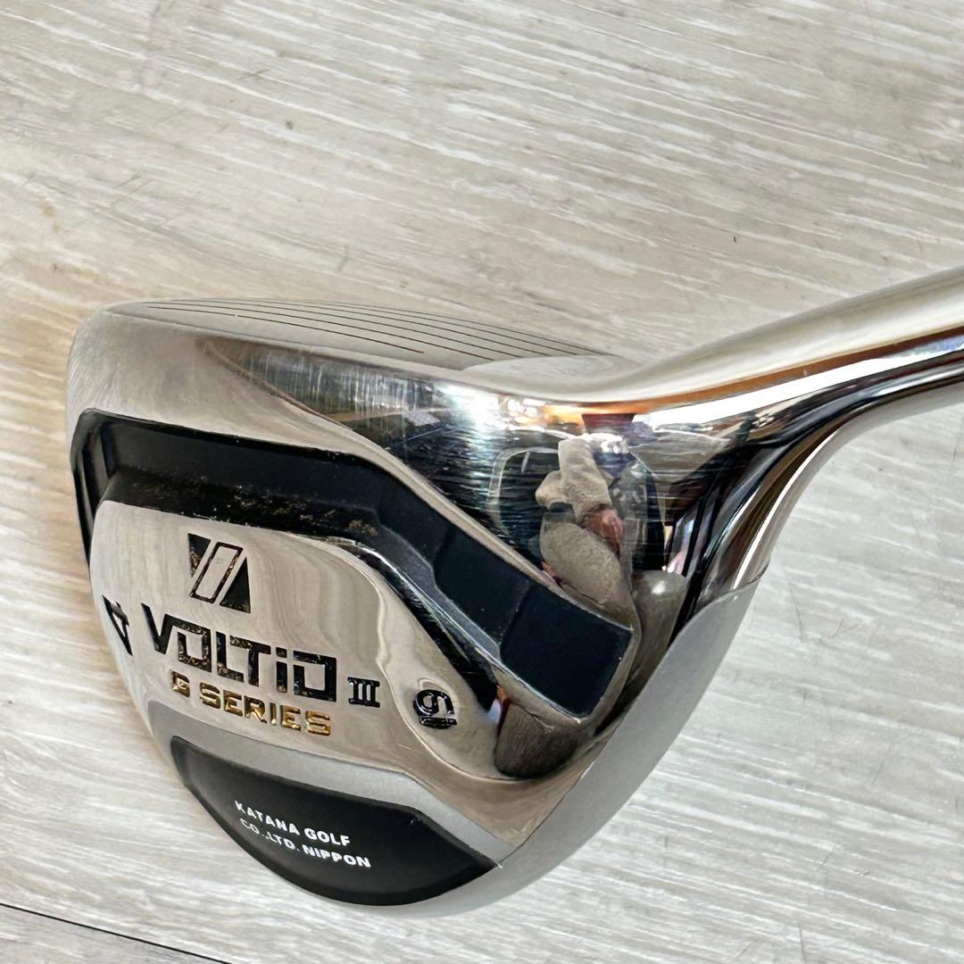 【メンズ右】カタナ VOLTIO III U4 フレックスR ユーティリティ