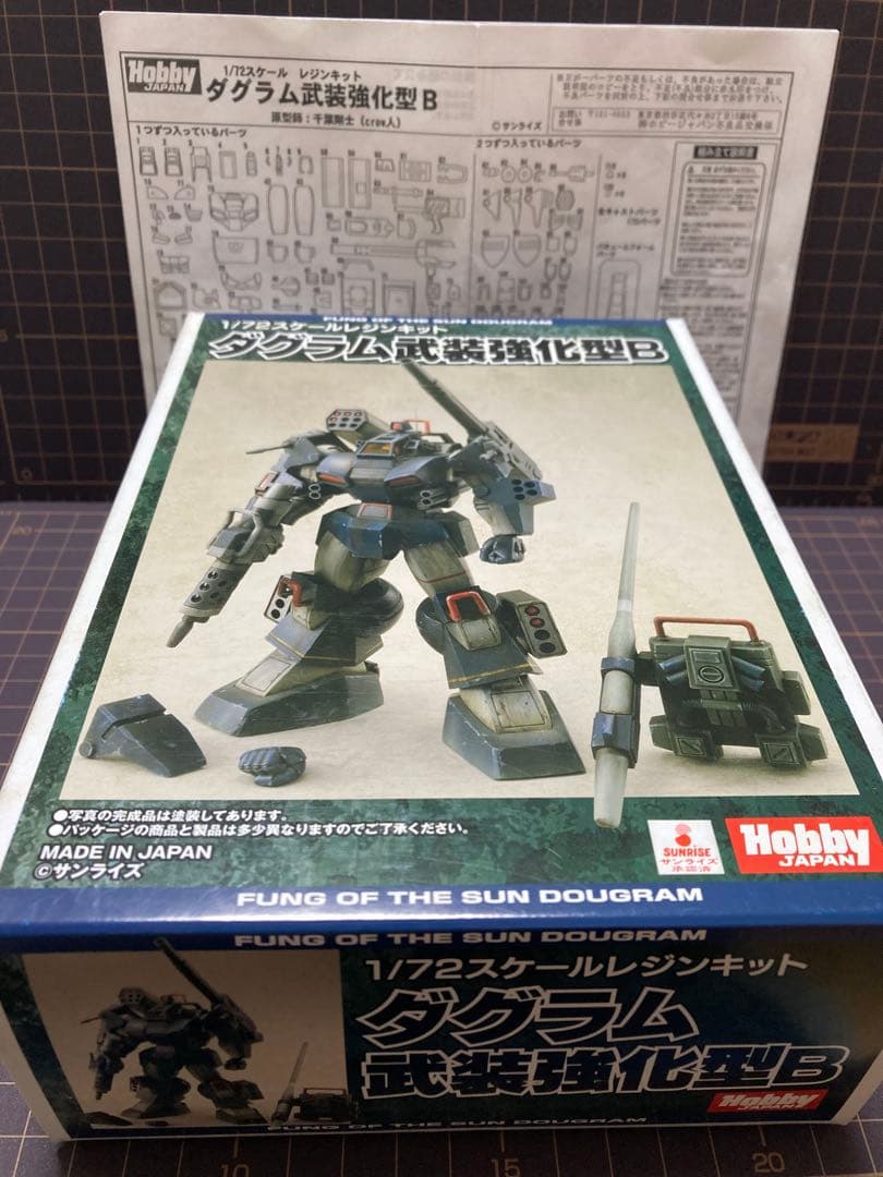 太陽の牙ダグラム　1/72 ガレージキット