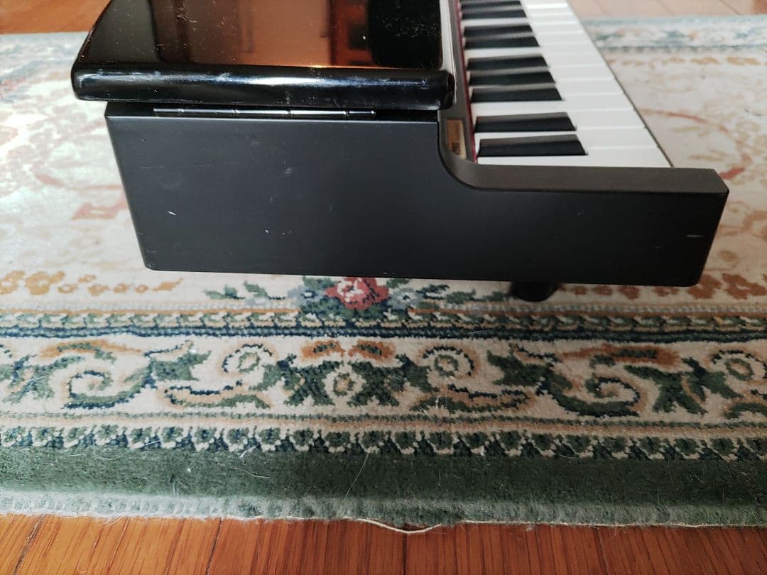 61鍵 黒 電子ピアノ KORG microPIANO アダプタ付き