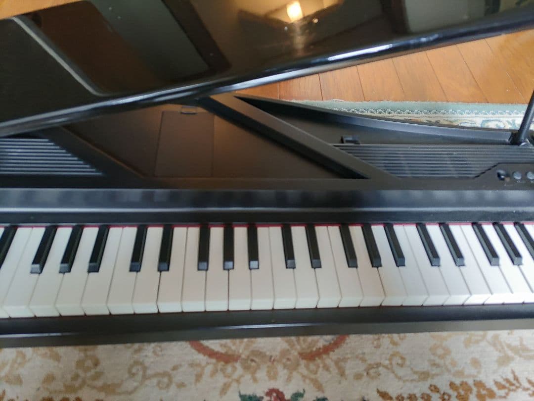 61鍵 黒 電子ピアノ KORG microPIANO アダプタ付き