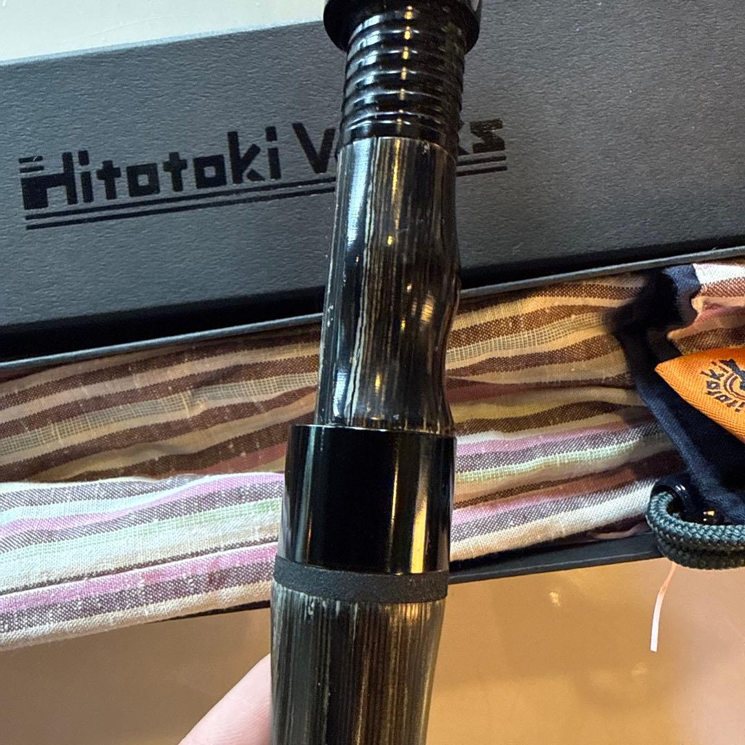 Hitotoki works ヒトトキワークス　ブラックウッドスピニンググリップ