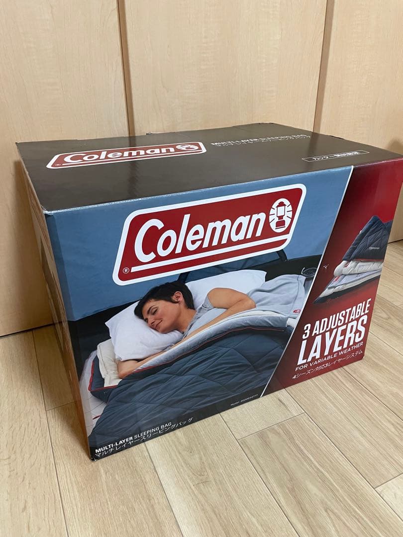 コールマン　Coleman マルチレイヤースリーピングバッグ　寝袋　4シーズン