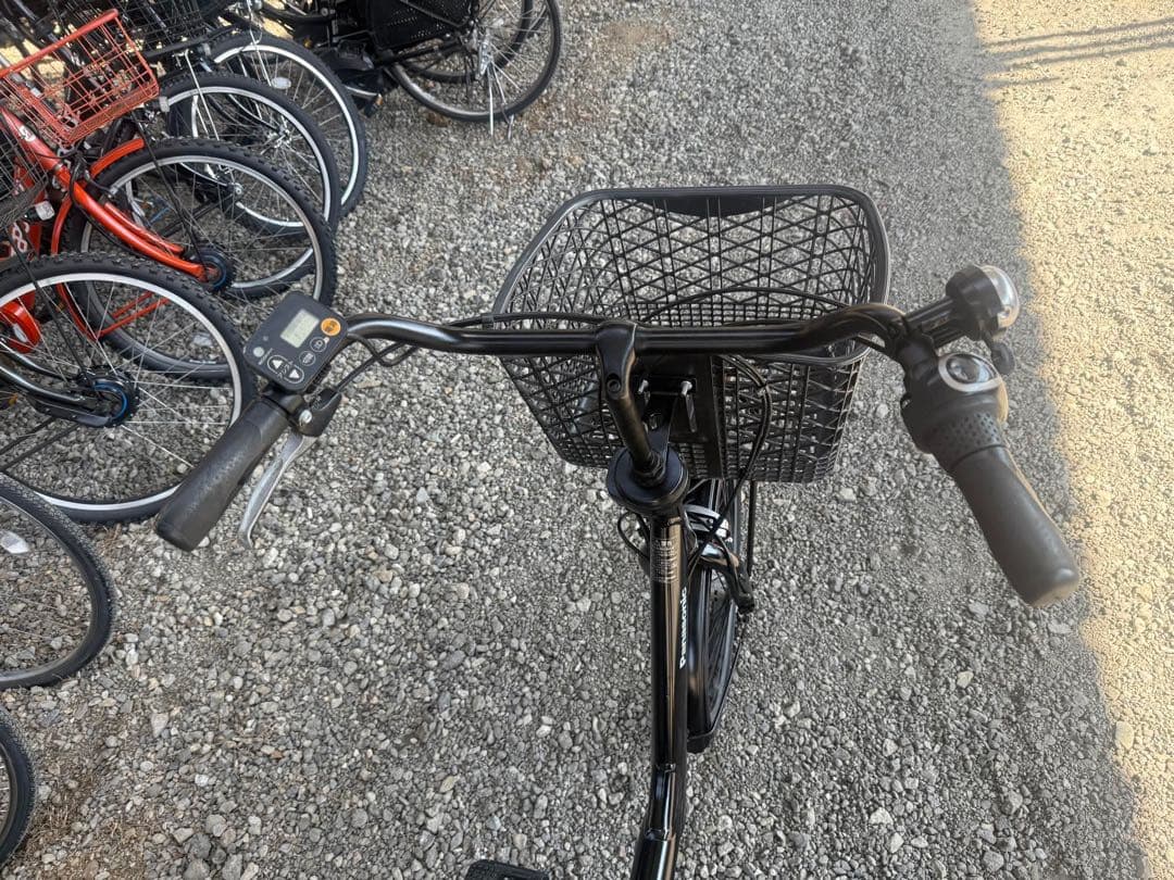 Panasonic 電動アシスト自転車 チャイルドシート付き 黒