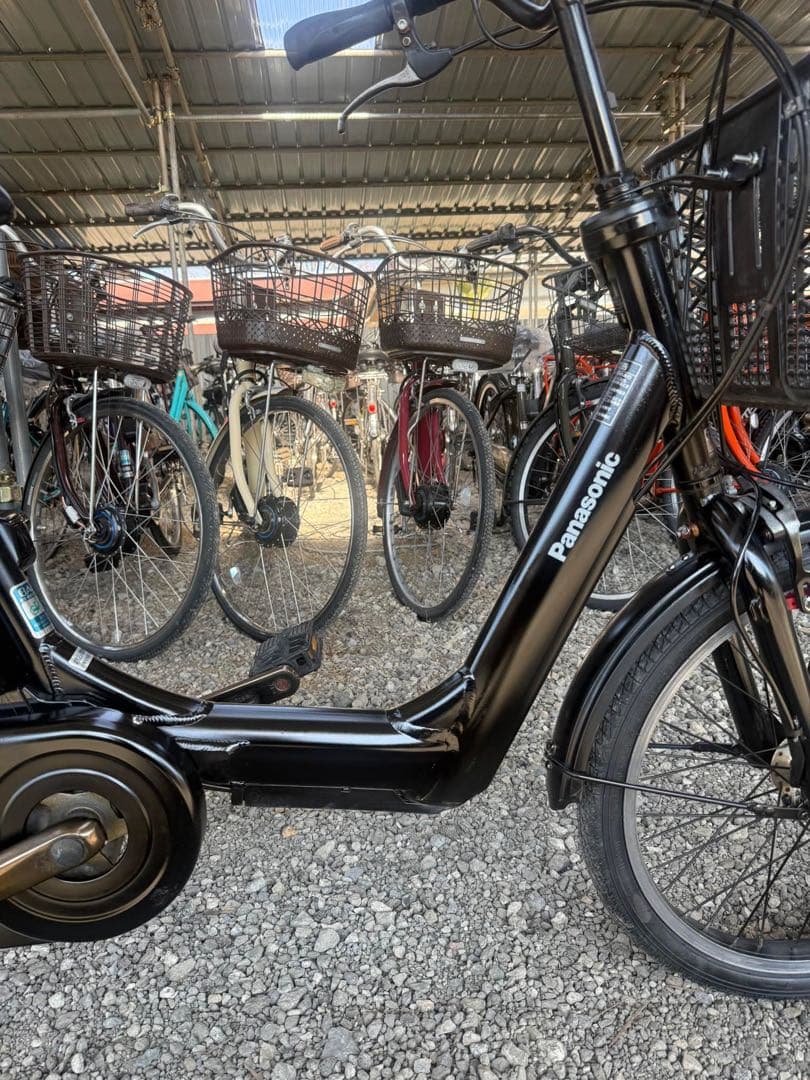 Panasonic 電動アシスト自転車 チャイルドシート付き 黒