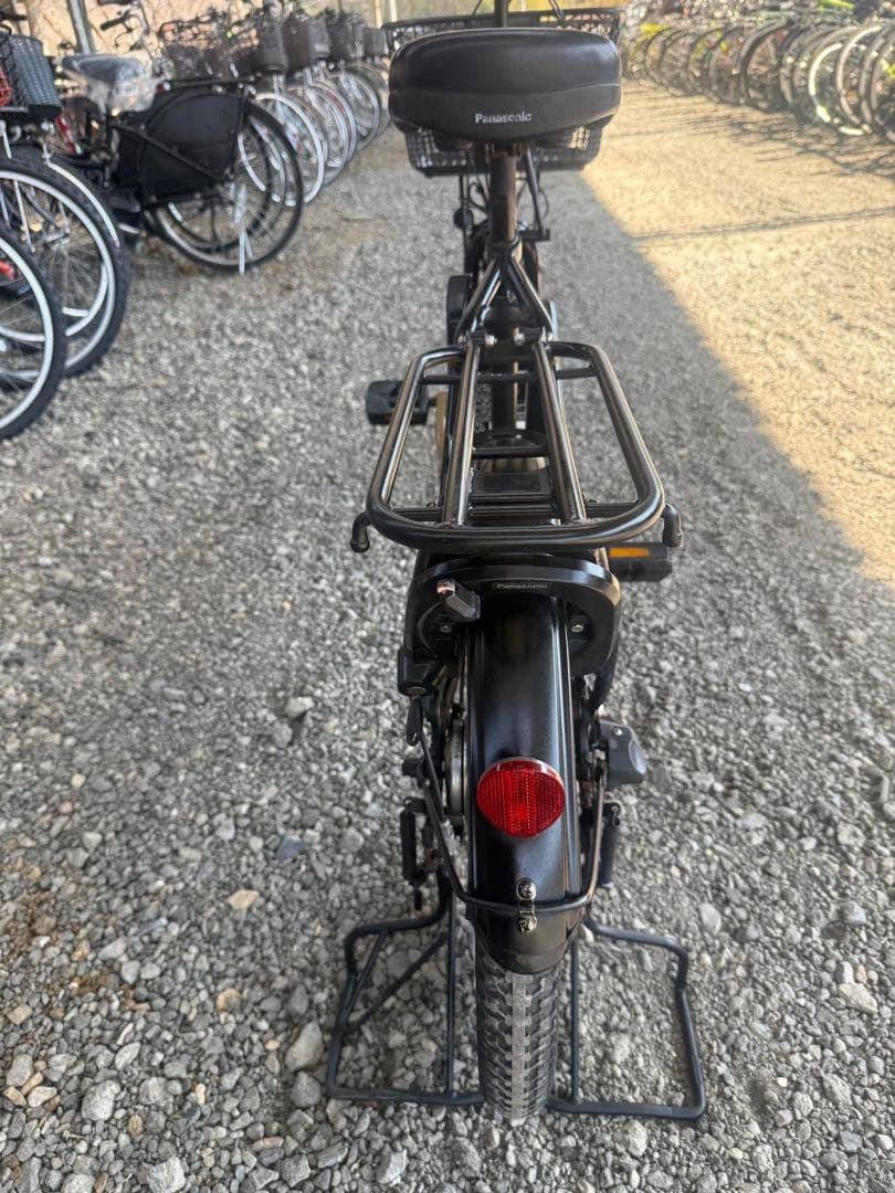 Panasonic 電動アシスト自転車 チャイルドシート付き 黒