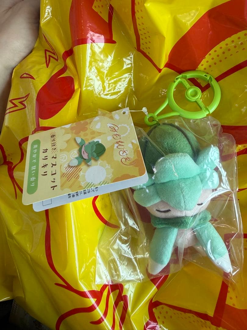 ポケモン フラワーポット みだれざき　セット　香り付きマスコット カリキリ