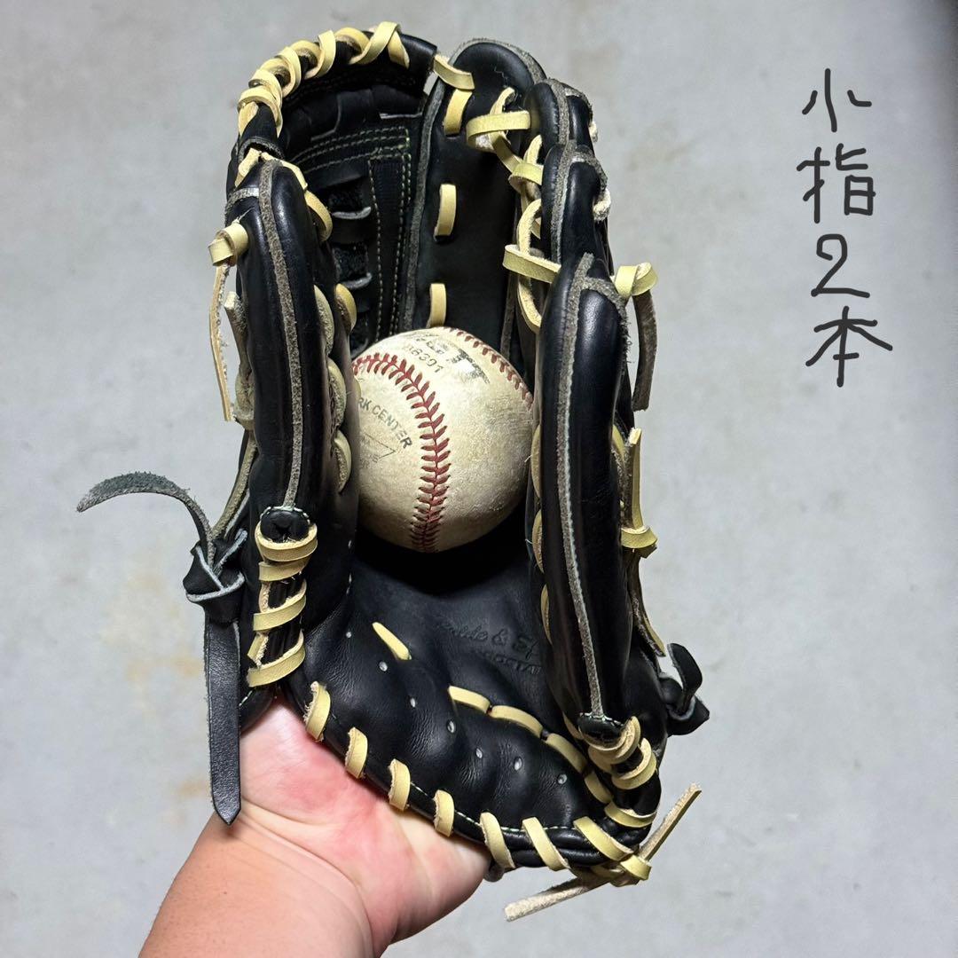 ZETTプロステイタス硬式 内野手用 紐色変更可能 源田モデル